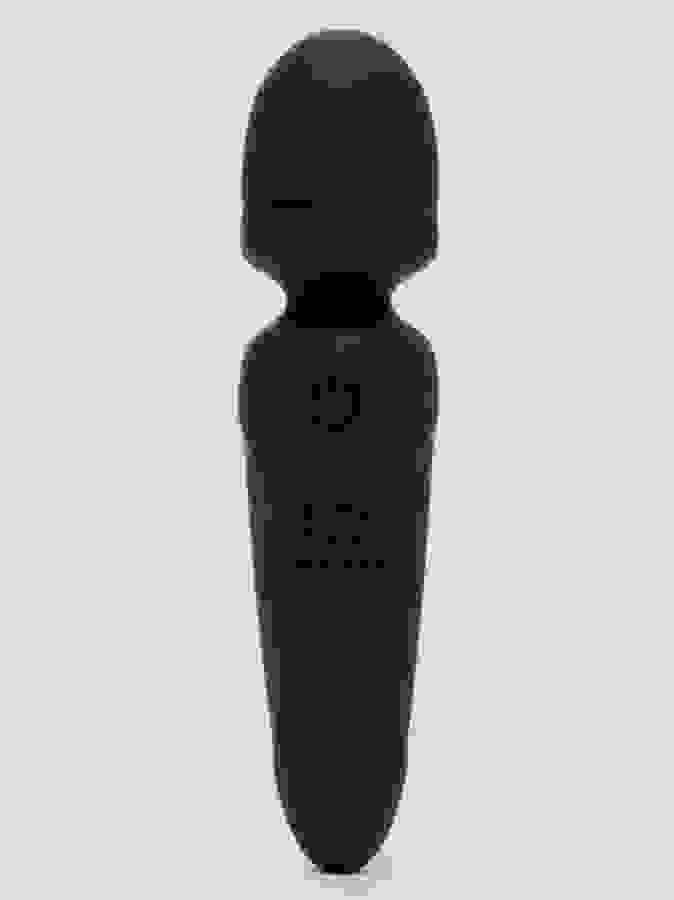 Fifty Shades of Grey Sensation Rechargeable Mini Wand Vibrator, Black, hi-res